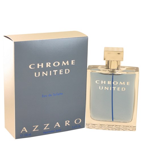 Perfume Masculino Chrome United Azzaro 100 Ml Eau de Toilette
