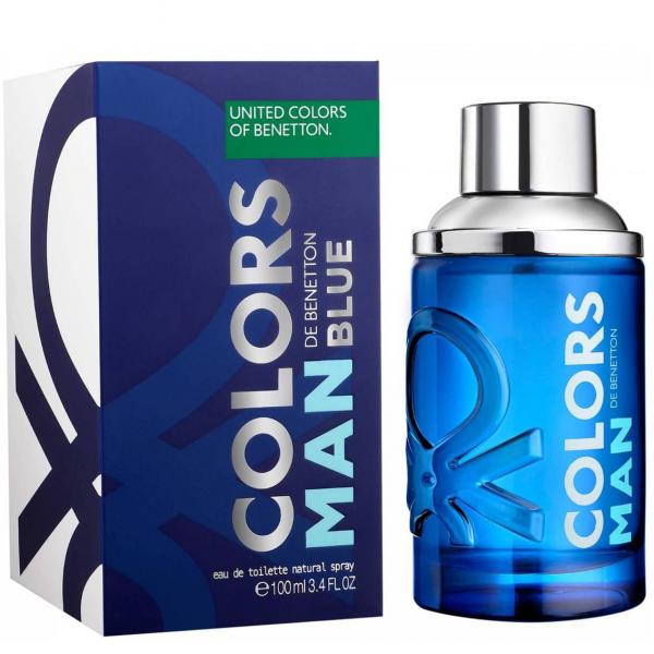 Perfume Masculino Colors Man Blue Benetton Eau de Toilette 100 Ml