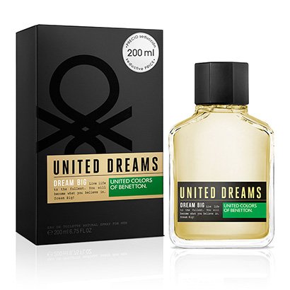 Perfume Masculino Dream Big Man Benetton Eau de Toilette 200ml