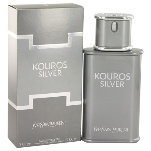 Perfume Masculino Kouros Silver Yves Saint Laurent 100 Ml Eau de Toilette