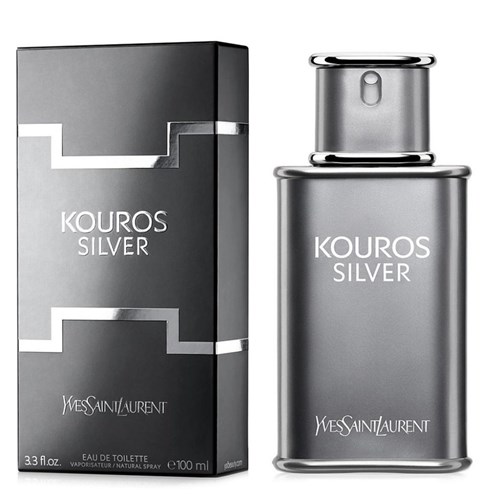 Perfume Masculino Yves Saint Lauren Kouros Silver Eau de Toilette