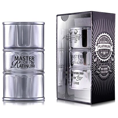 Perfume Master Essence Platinum Masculino For Men New Brand EDT 100ml