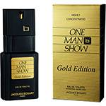 Tudo sobre 'Perfume One Man Show Gold Masculino Eau de Toilette 100ml Jacques Bogart'