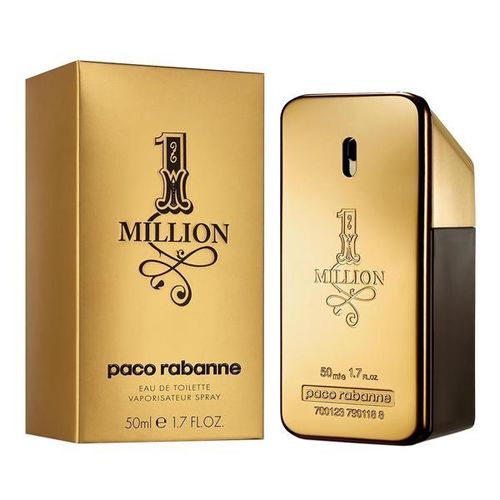 Perfume Paco Rabanne 1 Million Eua de Toilette Masculino 50 Ml