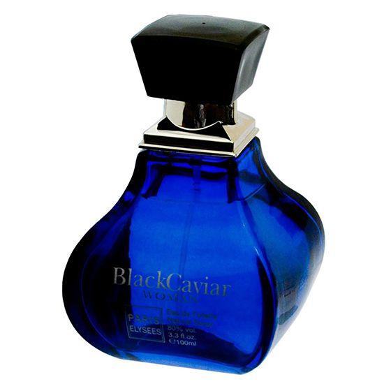Perfume Paris Elysees Black Caviar Woman Eua de Toilette Feminino 100ML