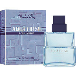 Perfume Shirley May Aqua Fresh Masculino Eau de Toilette 100ml