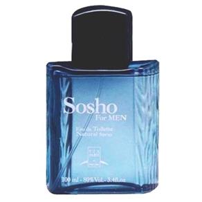 Perfume Sosho For Men Edt Masculino - Via Paris - 100ml