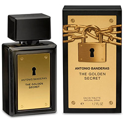 Perfume The Golden Secret Eau de Toilette Antonio Banderas 50ml Masculino