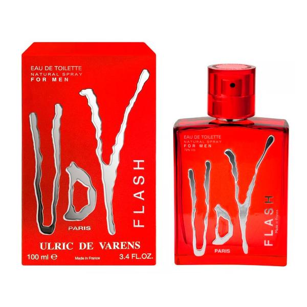 Perfume UDV Flash Ulric de Varens EDT Masculino 100ml