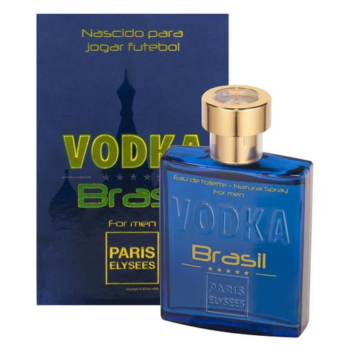 Perfume Vodka Brasil Blue Masculino Eau de Toilette 100ml | Paris Elysées
