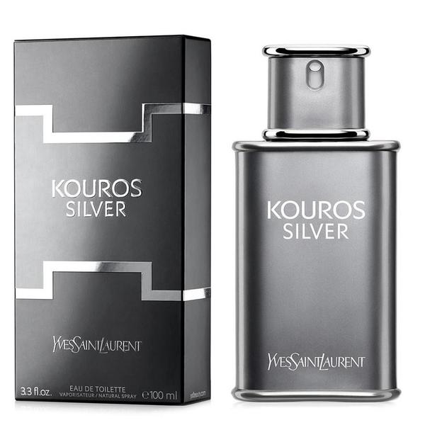 Perfume Yves Saint Laurent Kouros Silver Eau de Toilette Masculino 100ML