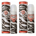 2 Perfumes Cuba Zebra Feminino 100 ml