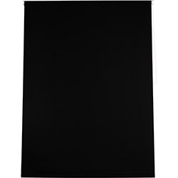Persiana de Poliéster Rolô Blackout (160x220cm) Preta - Evolux