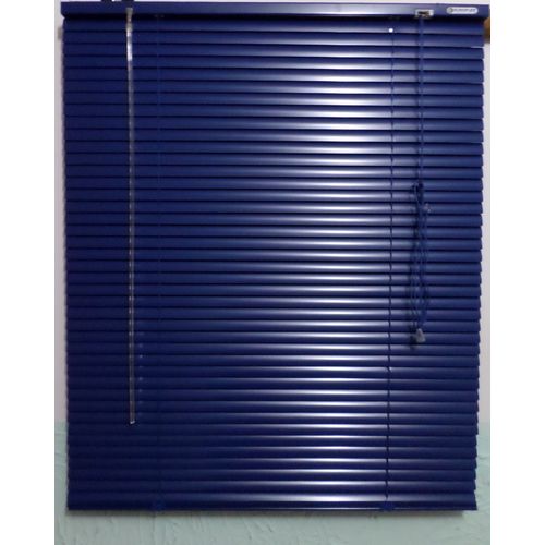 Persiana Horizontal Alumínio 25mm Azul 140 (L) X 140 (A) Cm