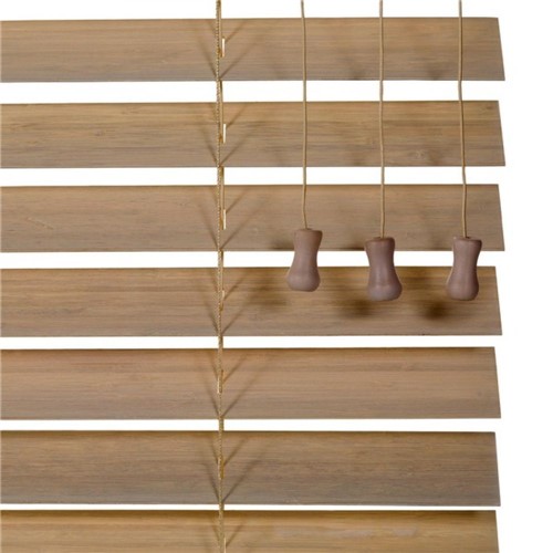 Persiana Horizontal de Bambu 50mm 1,20larg X 1,40alt Pátina
