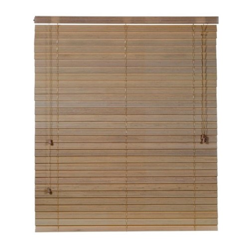 Persiana Horizontal de Bambu 50mm 1,40larg X 1,40alt Pátina