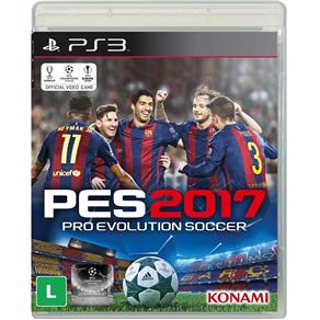 PES 2017 Pro Evolution Soccer - PS3