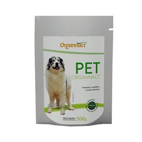 Pet Organnact Probiótico 500g Suplemento Cães