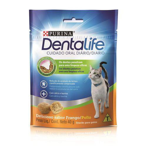 Tudo sobre 'Petisco Nestlé Purina Dentalife Cats'