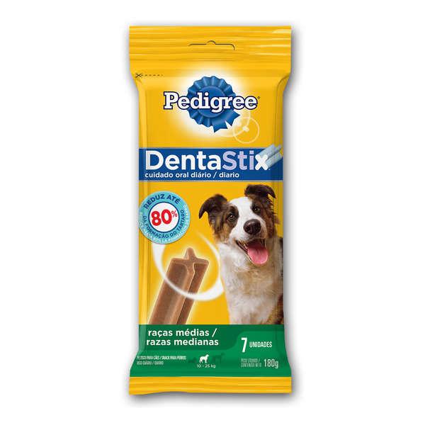 Petisco Pedigree Dentastix para Cães Adultos de Raças Médias