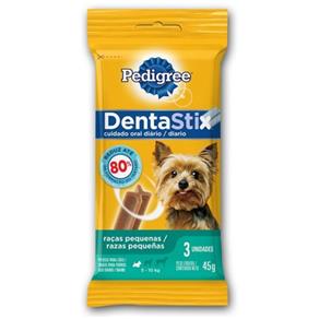 Petisco Pedigree DentaStix para Cães de Raças Pequenas 3 Unidades - 45g