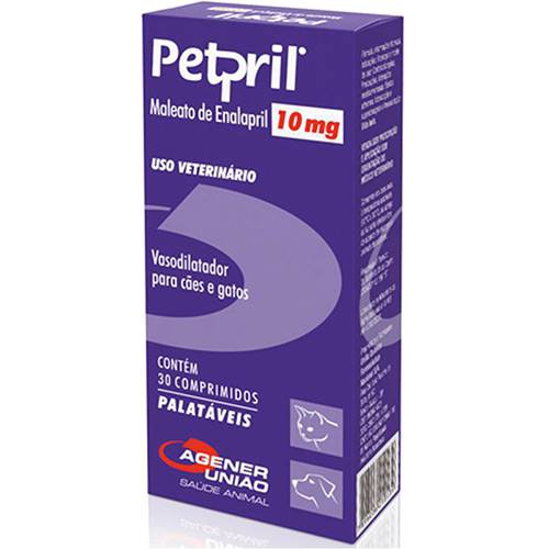 Petpril 30 Comprimidos 10mg - Agener União