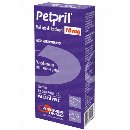 Petpril 10 Mg – 30 Comprimidos _ Agener 10mg