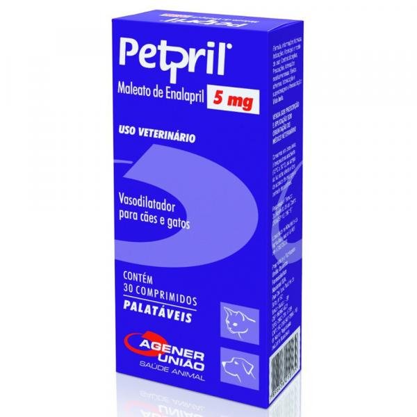 Petpril 5 Mg - 30 Comprimidos - Agener