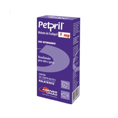 Petpril 5mg Agener União - 30 Comprimidos