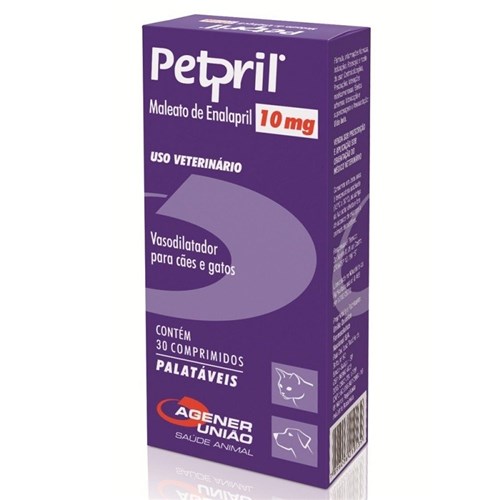 Petpril Agener União 10 Mg 30 Comprimidos