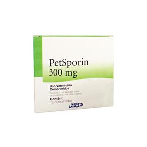 Petsporin 300mg -12 Comprimidos _ Mundo Animal