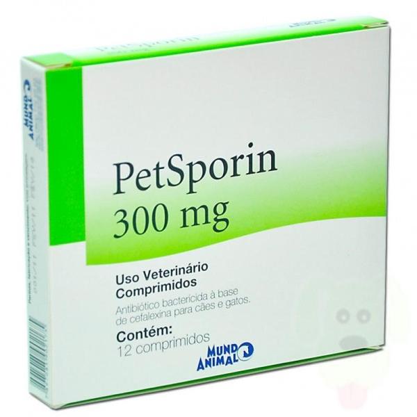 Petsporin 300mg (12 Comprimidos) - Mundo Animal