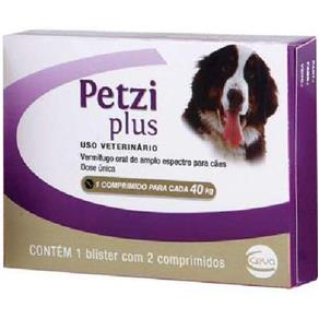 Petzi Plus Master 40 Kg 3,2 Gr 4 Compimidos