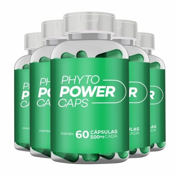 Phyto Power Caps - Promoção 5 Unidades
