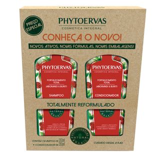 Phytoervas Fortalecimento Total Kit – Shampoo + Condicionador Kit