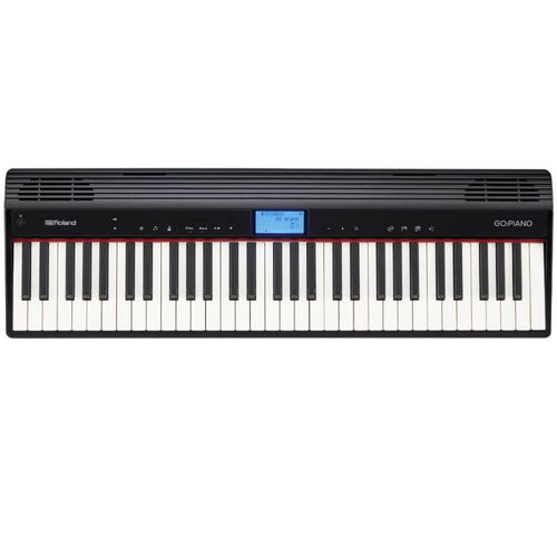 Piano Digital Roland GO-61P Preto 61 Teclas 128 Notas de Polifonia com Bluetooth
