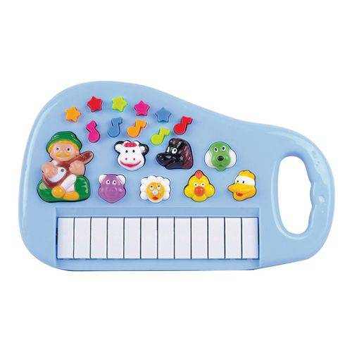 Teclado Infantil Brinquedo Piano Musical som de Animais - BRASKIT - Piano /  Teclado de Brinquedo - Magazine Luiza