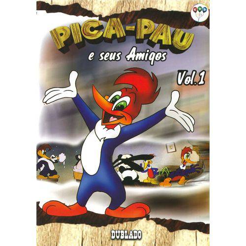 Pica-pau e Seus Amigos Vol. 1 - Dvd Infantil