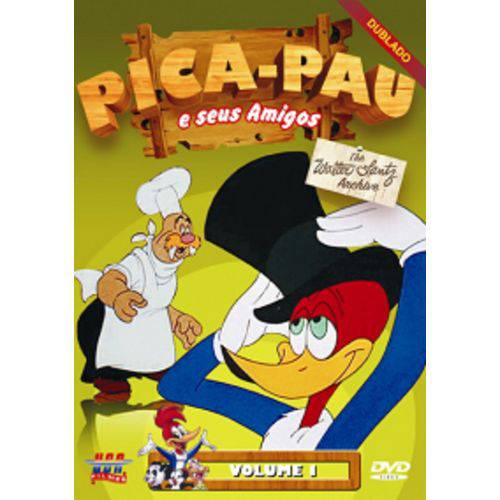 Pica-pau e Seus Amigos Vol. 1 - Dvd Infantil
