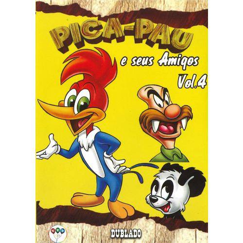 Pica-pau e Seus Amigos Vol. 4 - Dvd Infantil
