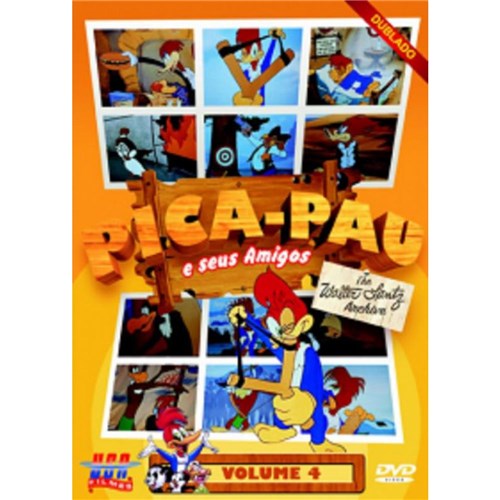 Pica-Pau e Seus Amigos Vol. 4 - Dvd Infantil
