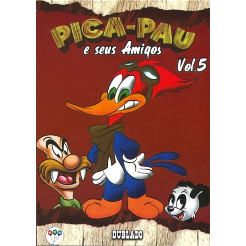 Pica-Pau e Seus Amigos Vol. 5 - Dvd Infantil