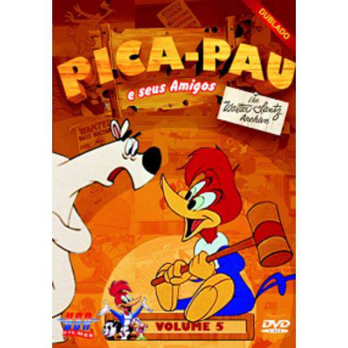 Pica-pau e Seus Amigos Vol.5 - Dvd Infantil