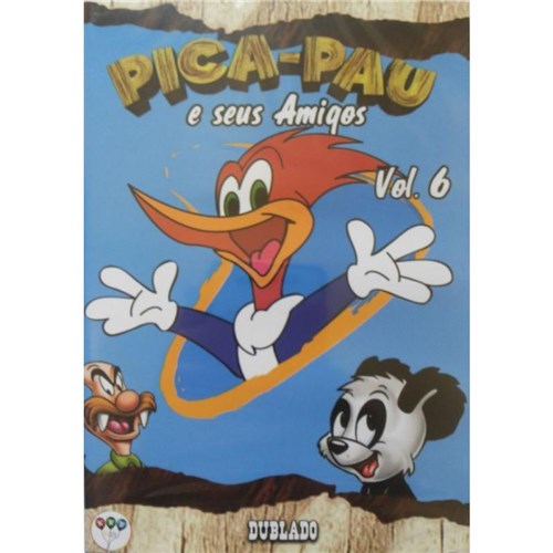 Pica-Pau e Seus Amigos Vol. 6 - Dvd Infantil