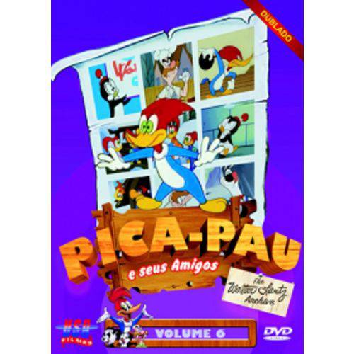 Pica-pau e Seus Amigos Vol.6 - Dvd Infantil