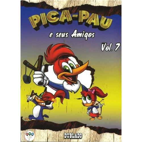 Pica-Pau e Seus Amigos Vol.7 - Dvd Infantil