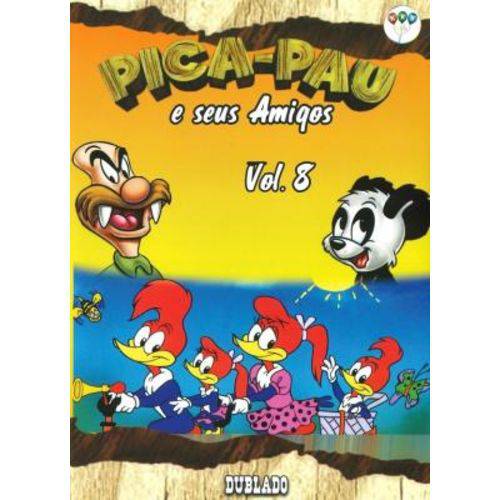Pica-Pau e Seus Amigos Vol.8 - DVD Infantil