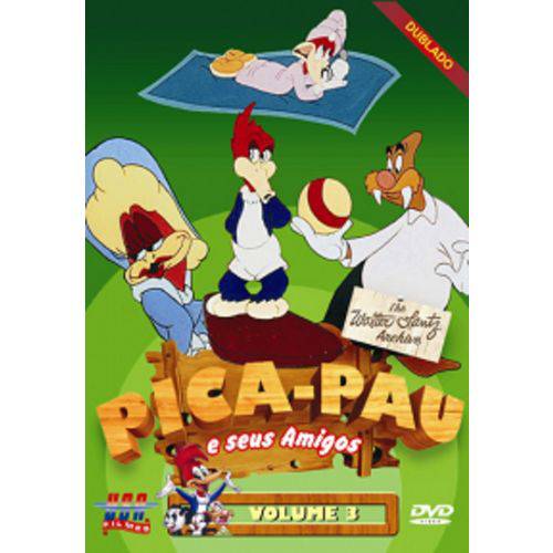 Pica-pau e Seus Amigos Vol. 3 - Dvd Infantil