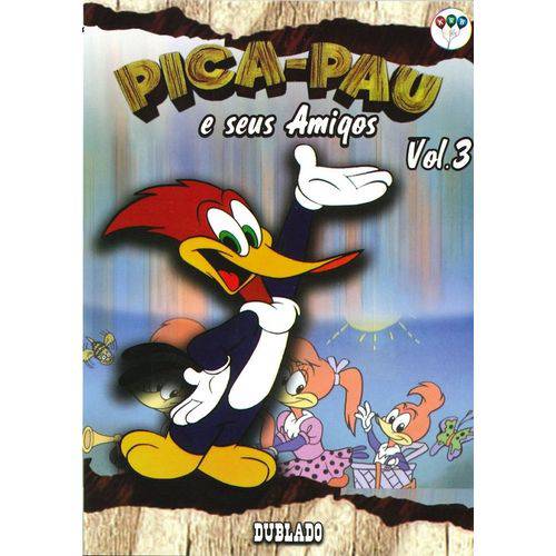 Pica-pau e Seus Amigos Vol. 3 - Dvd Infantil