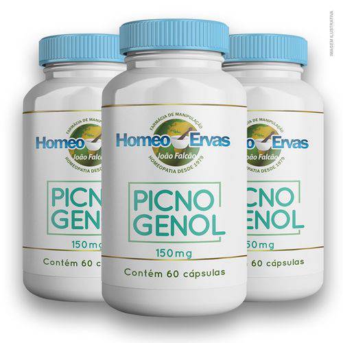 Picnogenol 150mg 60 Cápsulas 3 Unidades